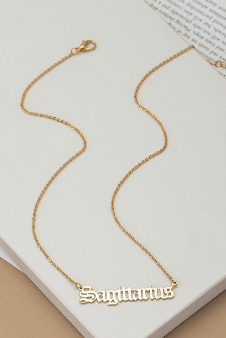 Zodiac Necklace