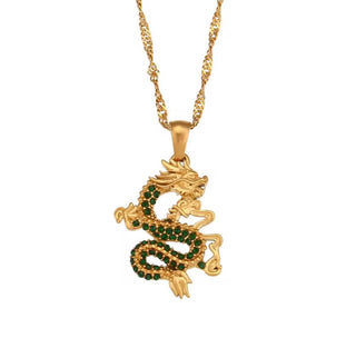 Chinese Dragon Necklace