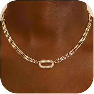 Diamond Link Necklace