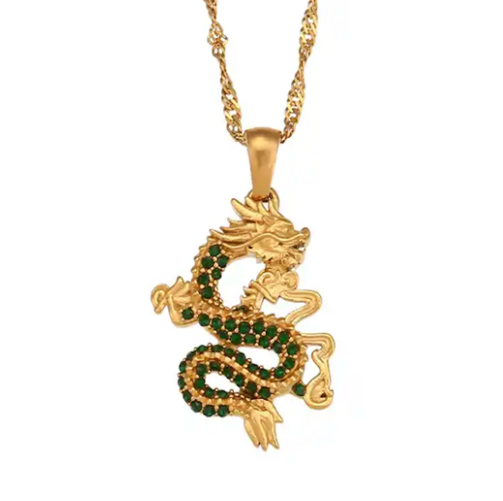 Chinese Dragon Necklace