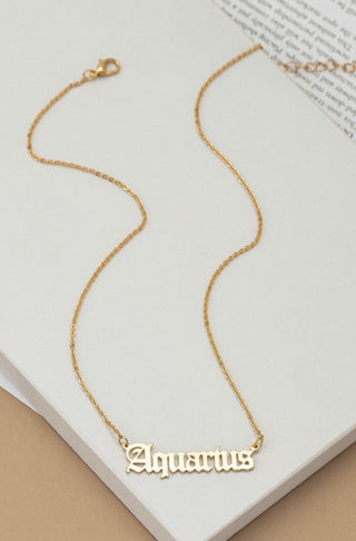 Zodiac Necklace