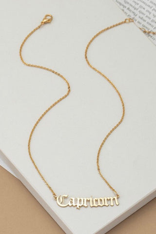 Zodiac Necklace