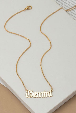 Zodiac Necklace