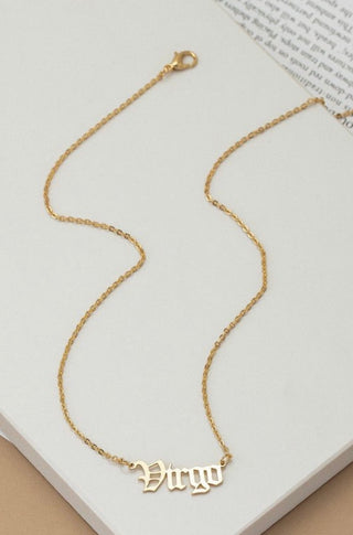Zodiac Necklace
