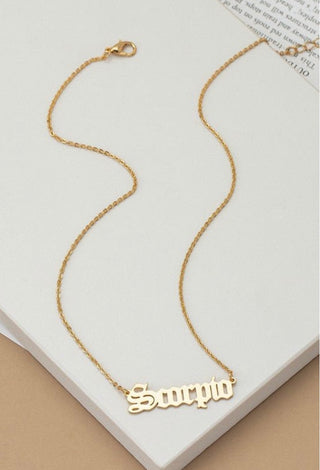 Zodiac Necklace